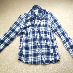 St. John's Bay button up plaid shirt